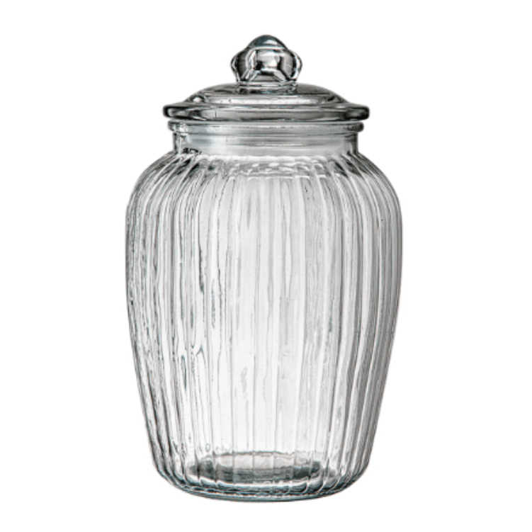 Porta Mantimento Em Vidro 2,4 Litros - Dynasty Porta Mantimento Em Vidro 2,4 Litros - Dynasty